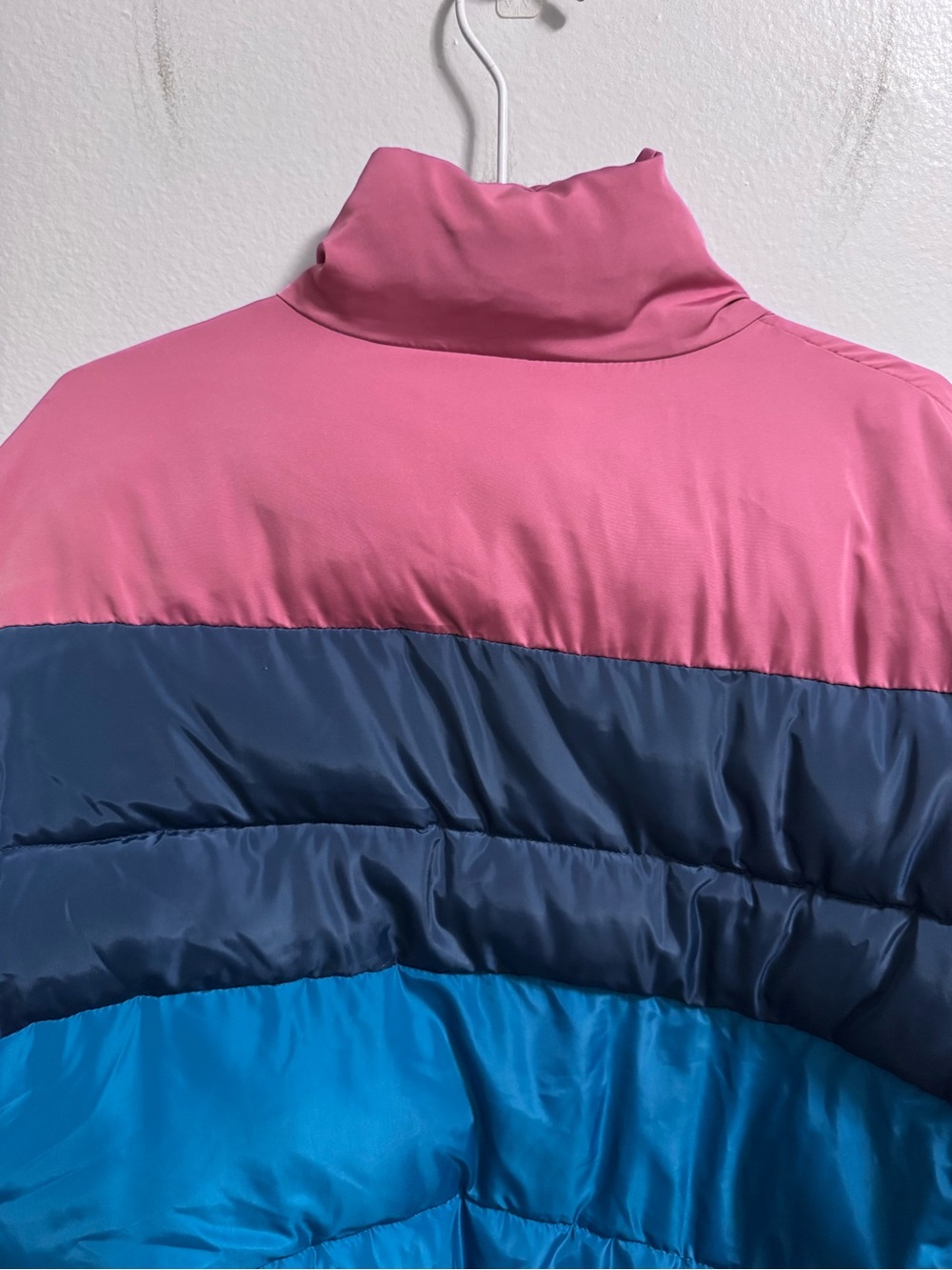 Sundance Retro Color Block Greer Mountain Puffer Jacket Size Large - Picture 16 of 16